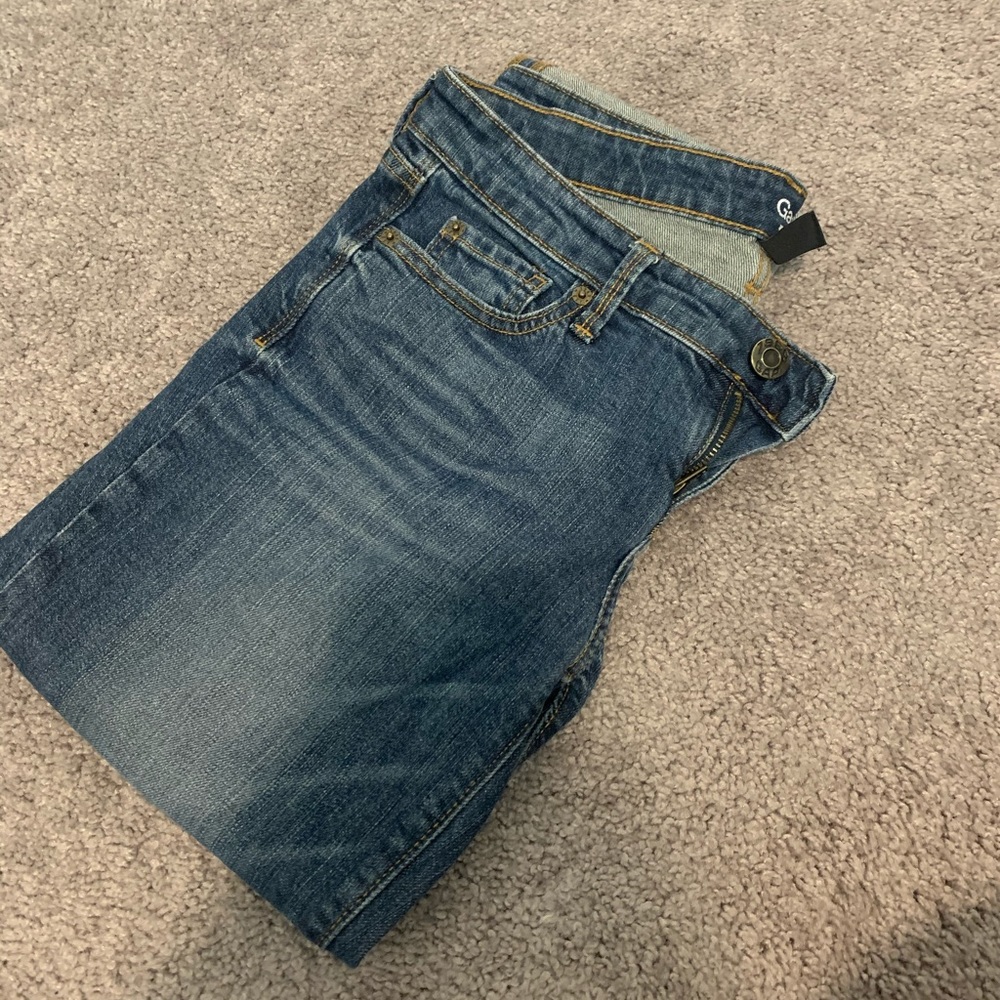 GAP straight crop coupe 3/4 droite